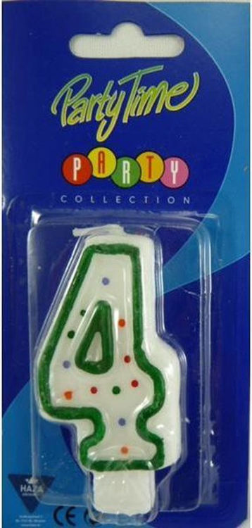 Picture of 9041- PARTY CANDLE NO 0-4-5-7-8 AND 9
